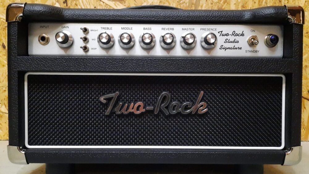 Two Rock Studio Signature head silver panel /silver knobs