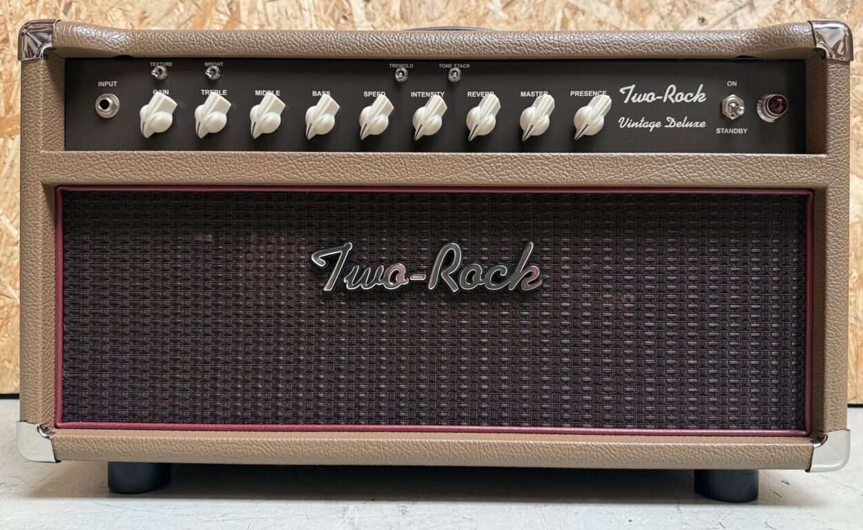 Two Rock Vintage deluxe head 40, brown tolex
