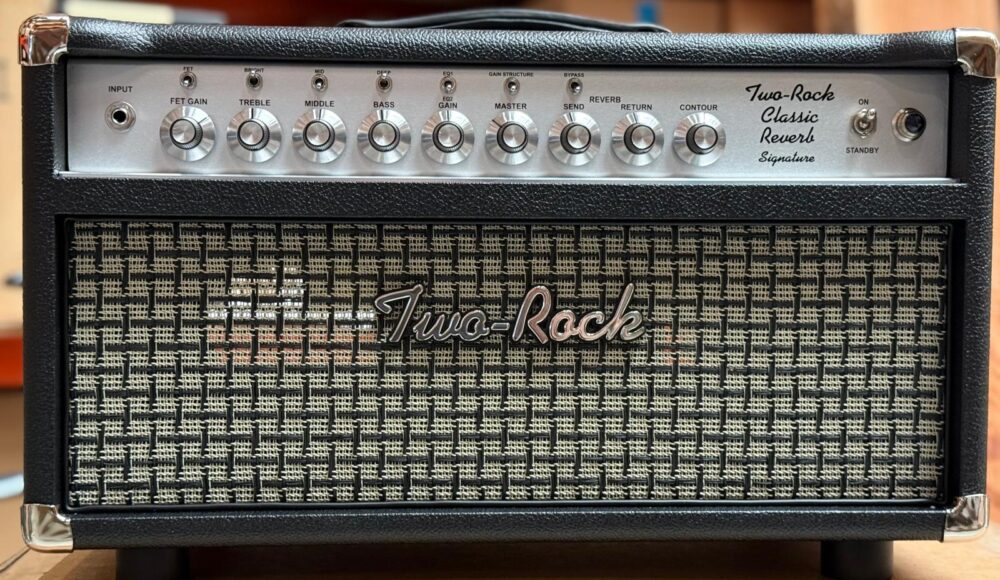 Two Rock head Classic reverb 50, black tolex / basket grill