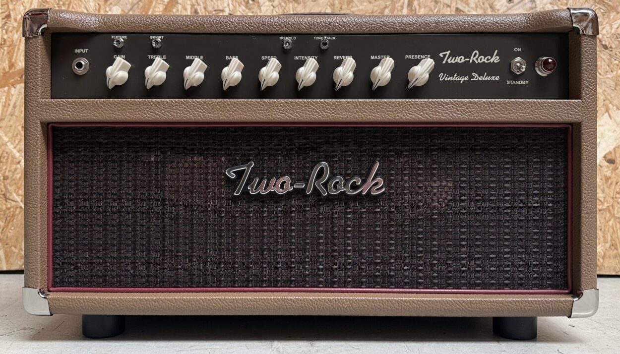 Two Rock Vintage deluxe head 35, palomino brown tolex