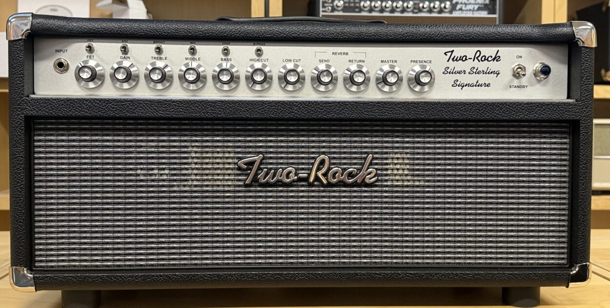 Two Rock head Silver sterling, 100 watt , black tolex