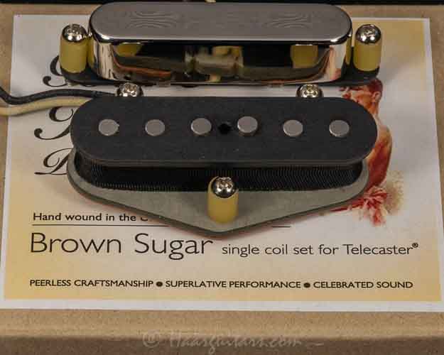 Bare knuckle Tele, Brown Sugar, set, new