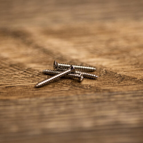 TV jones, parts, EM Gibson-Style Ring Mounting Screws, 4 Pack SS steel