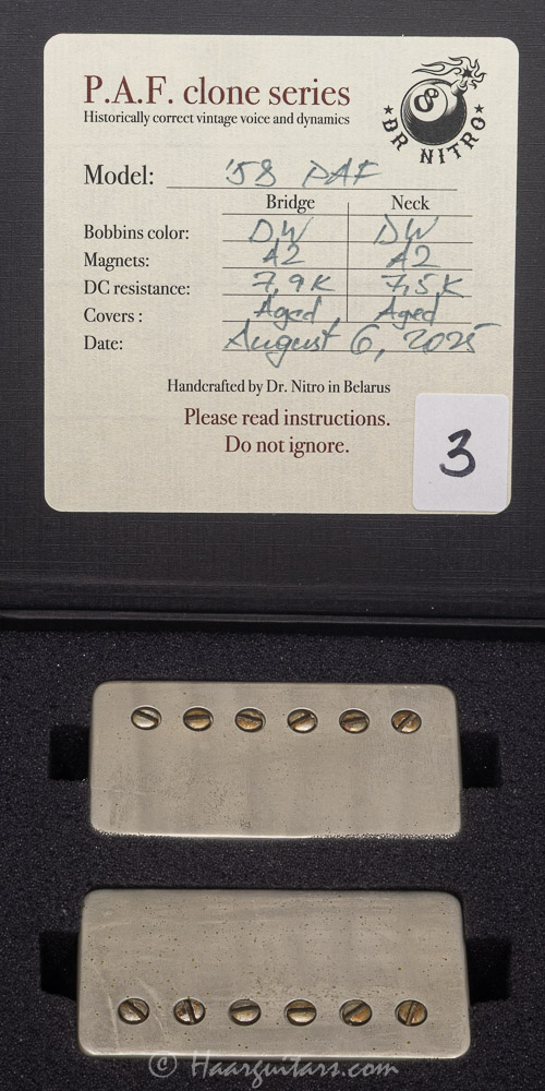 Dr. Nitro, '58 PAF, set(3), nickel aged