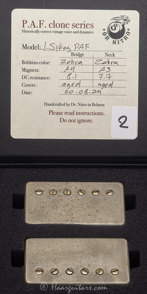 Dr. Nitro, J.Sykes PAF, set(2), nickel aged