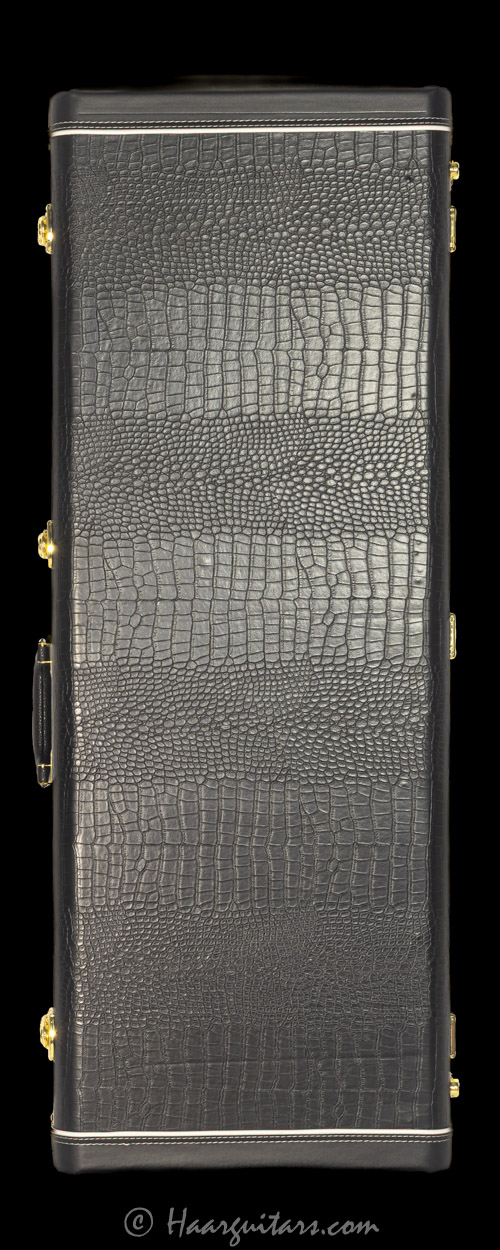GB, Haar trad S/T case black crocodile