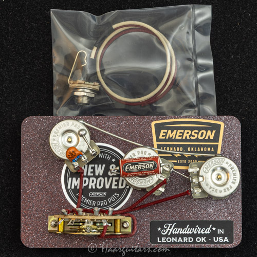 Emerson, 5 way pre-wired kit , strat , premier pro