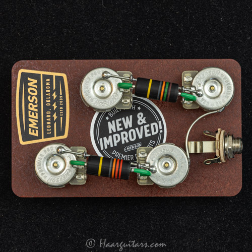 Emerson, les paul pre-wired kit , 500 K premier pro