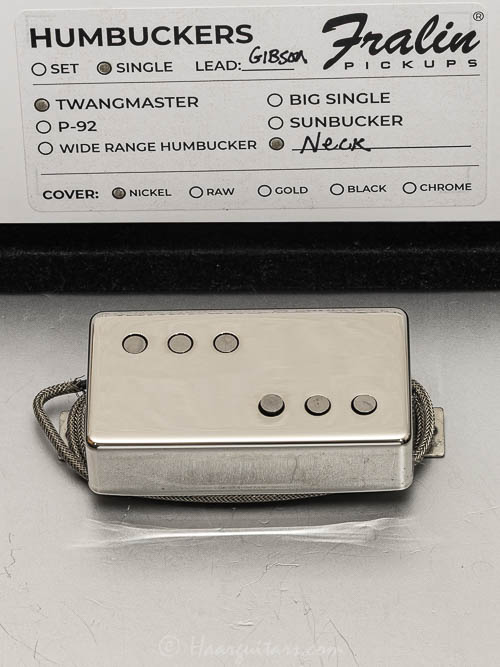 Lindy Fralin, HB, twangmaster, neck, nickel