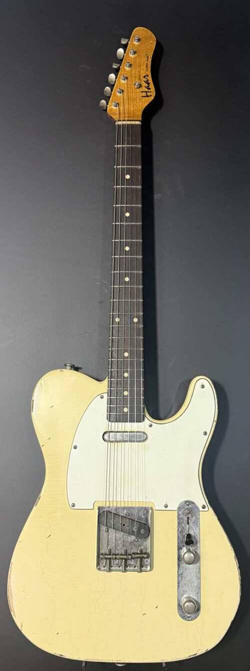 Haar Trad-T vintage white aged