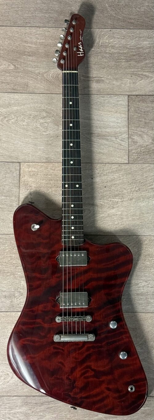 Haar ,Trad- FB , 1 piece wide flamed redwood