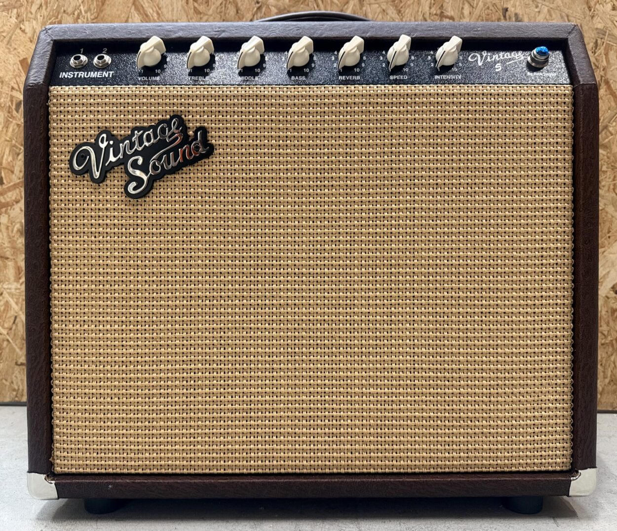 Vintage sound 5, 112" combo, brown ostrich