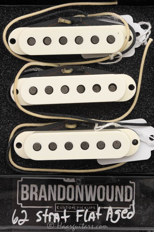 Brandonwound strat, set, '62, flat, aged