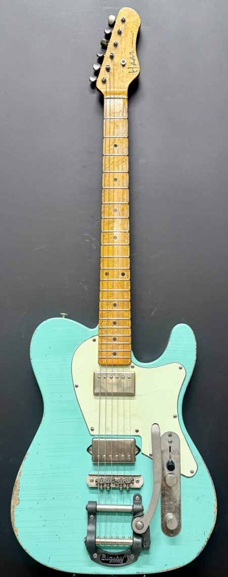 Haar, Trad-T, surf green, aged