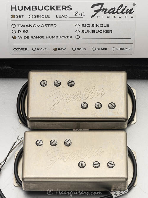 Lindy Fralin, HB, wide range, set, raw nickel