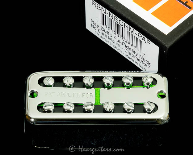 Tv jones, Ray Butts Ful-fidelity, PAF, neck, chrome, no ears