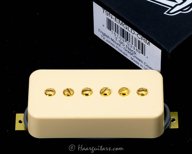 Tv Jones, T-90, neck, gold/cream, EM